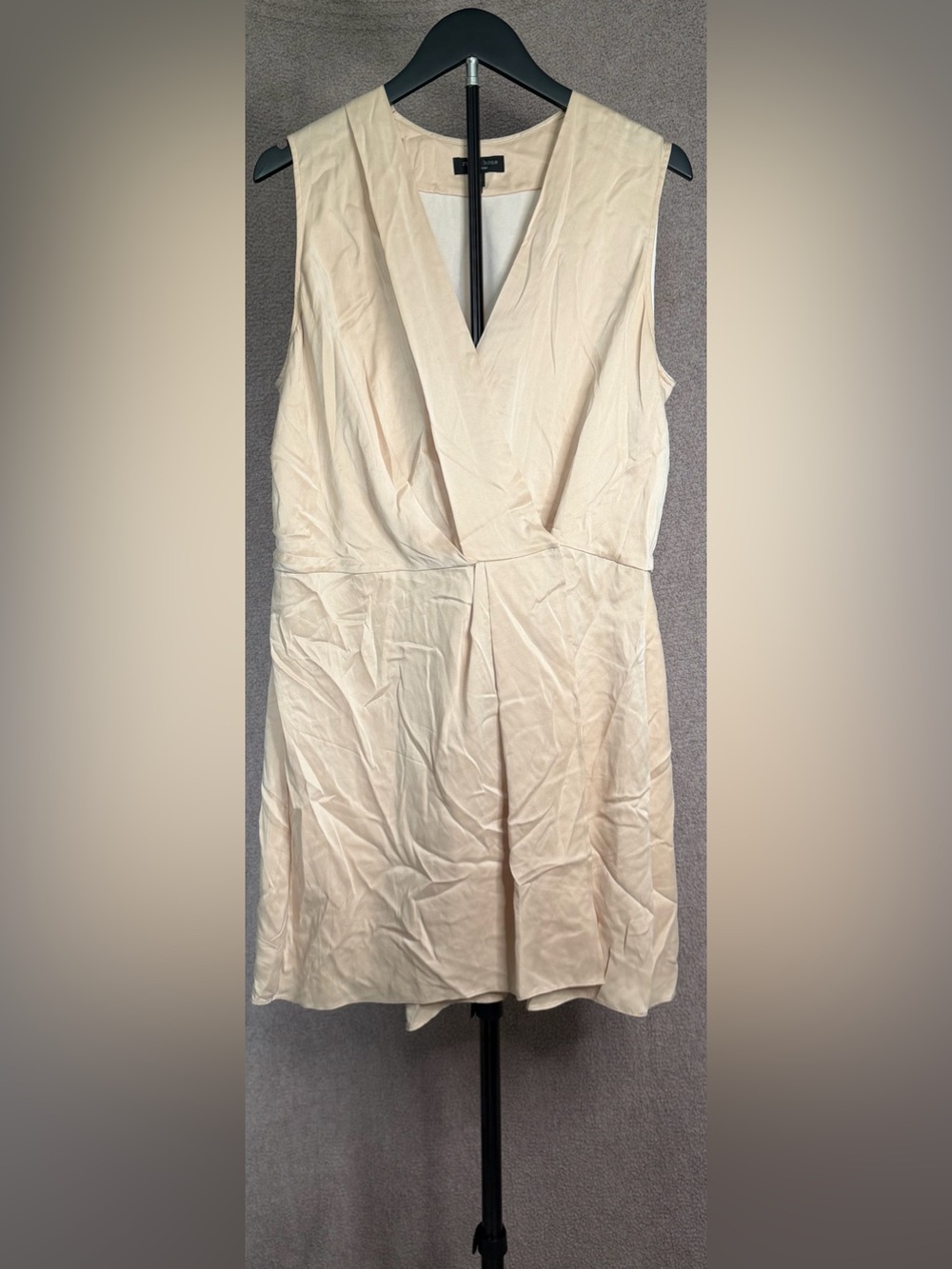rag & bone New York Blush Draped V Neck Sleeveless Romper Size M
